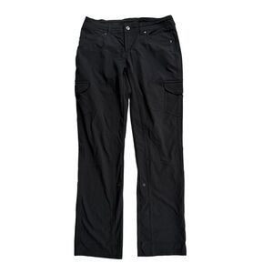 Women’s KUHL trail hiking Black Cargo Utility Pants size 8 REG